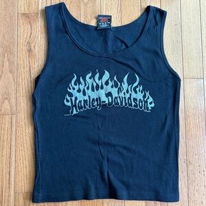 Vtg 2000’s Ladies Harley Davidson Tank Top T-Shirt Womens M Las Vegas Dealer